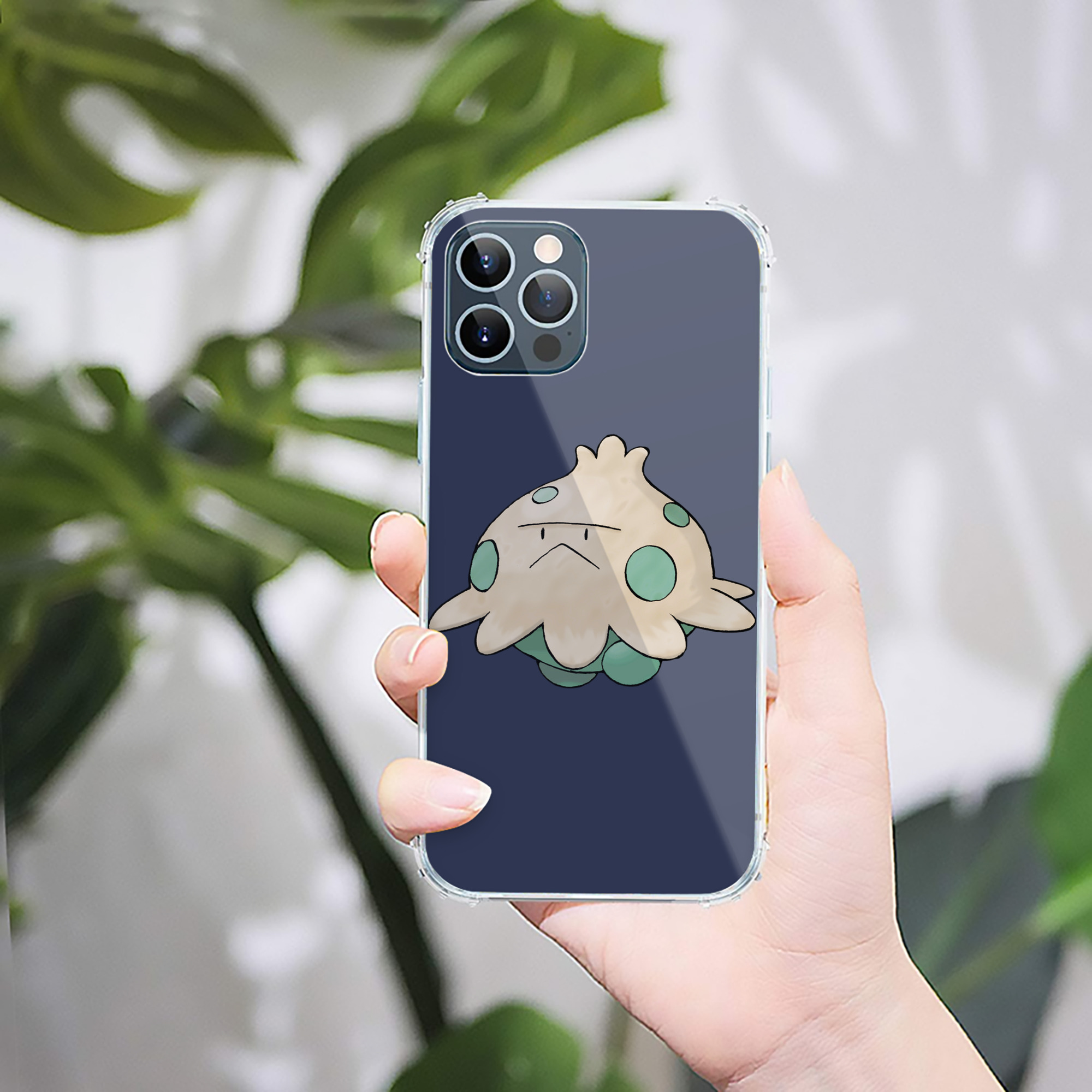 （画像用） ポケットモンスター Pokémon 【iPhone 12シリーズ対応】透明スマホケース（クリアソフトケース）